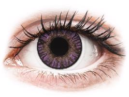 FreshLook ColorBlends - nedioptrické (2 šošovky) Amethyst