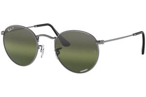 Ray-Ban Round Metal RB3447 004/G4 Polarized - XL (53)